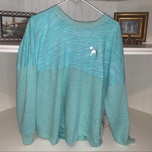 PINK Victoria’s Secret blue long-sleeve sweatshirt